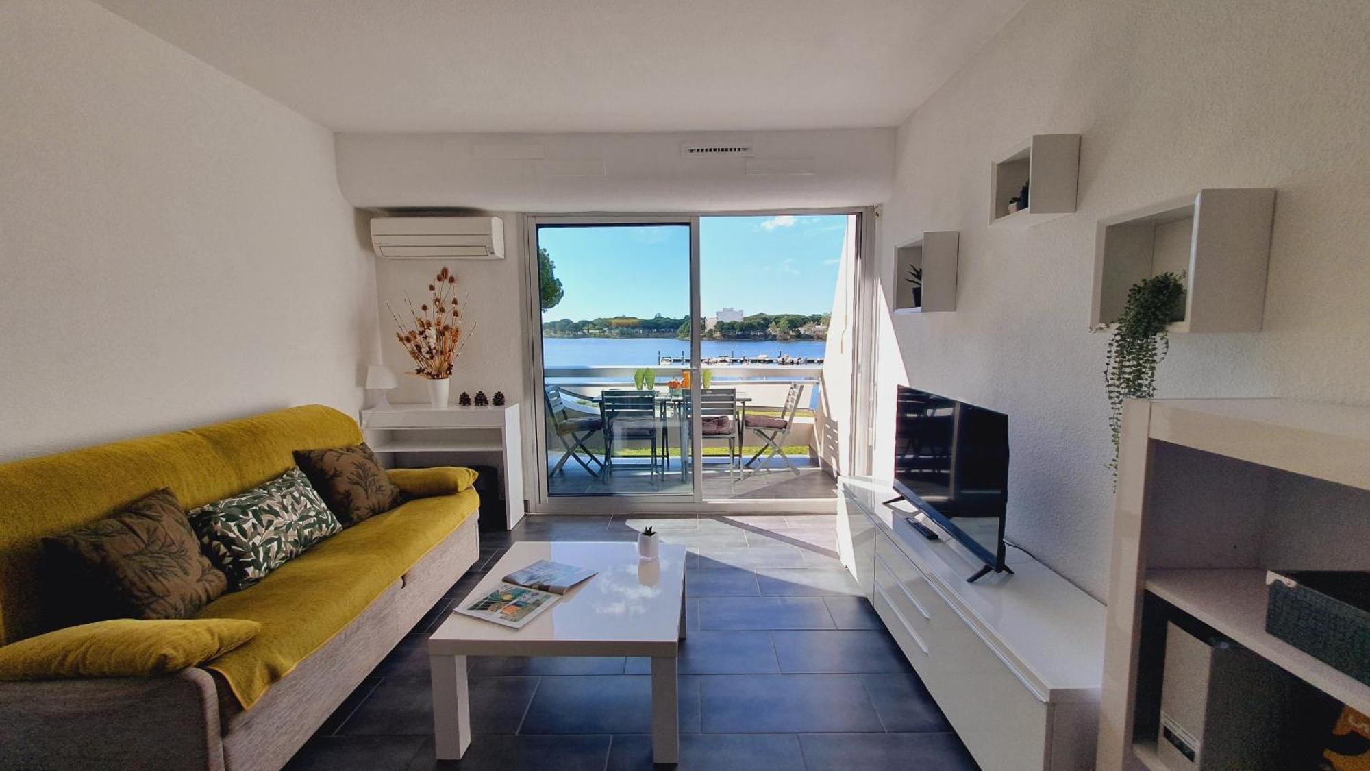 L'Olympe Vue Lac Parking Clim Wifi - Rossiconciergerie - Linge Inclus La Grande-Motte Exterior foto
