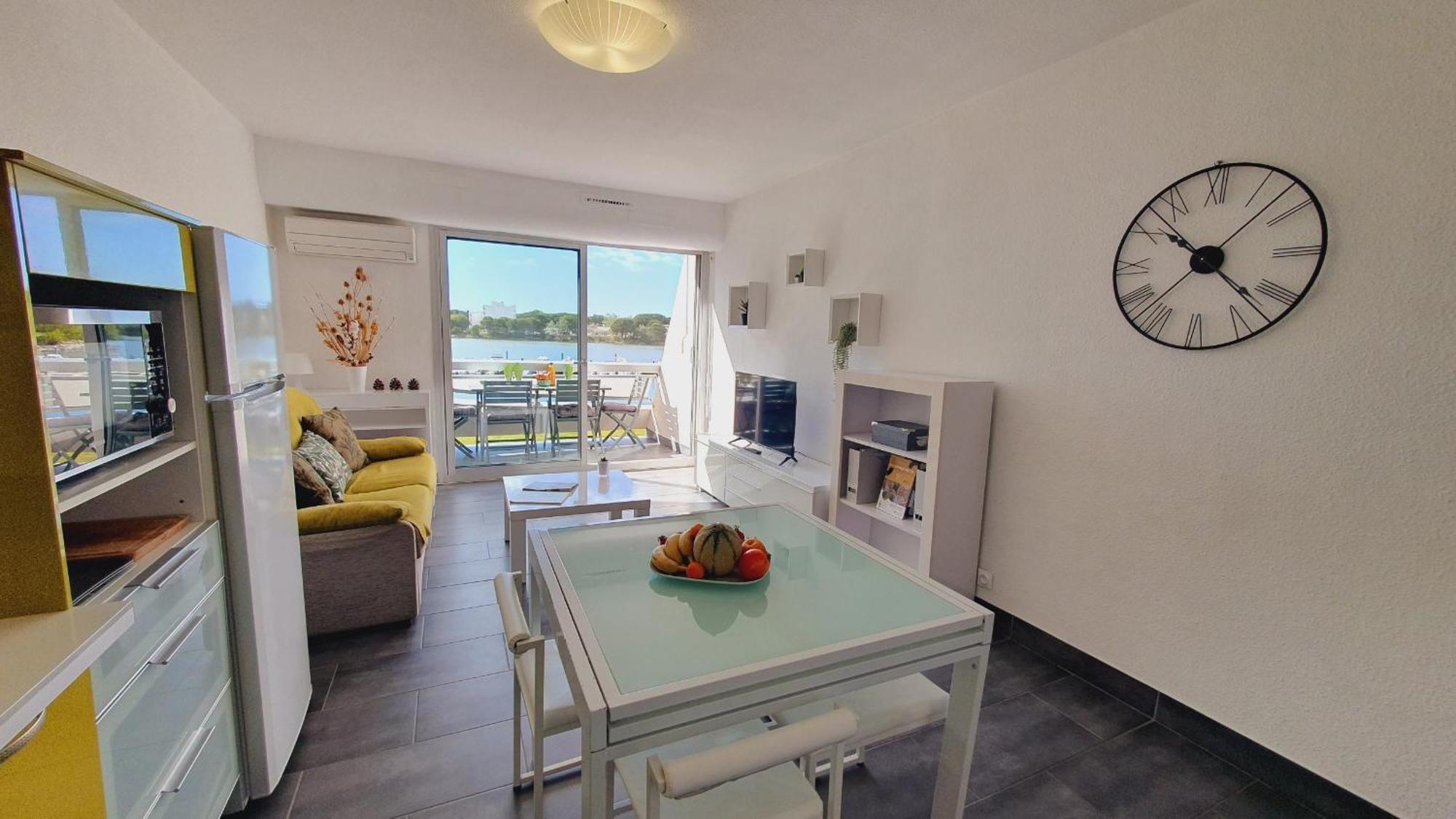 L'Olympe Vue Lac Parking Clim Wifi - Rossiconciergerie - Linge Inclus La Grande-Motte Exterior foto