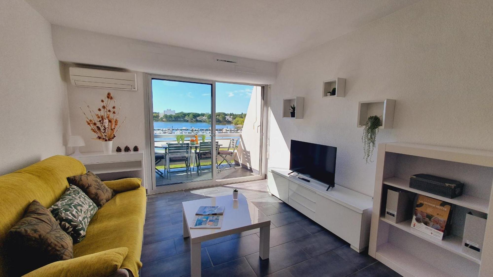 L'Olympe Vue Lac Parking Clim Wifi - Rossiconciergerie - Linge Inclus La Grande-Motte Exterior foto