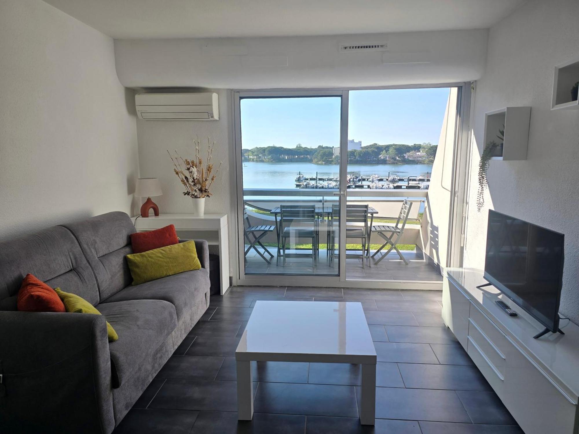 L'Olympe Vue Lac Parking Clim Wifi - Rossiconciergerie - Linge Inclus La Grande-Motte Exterior foto
