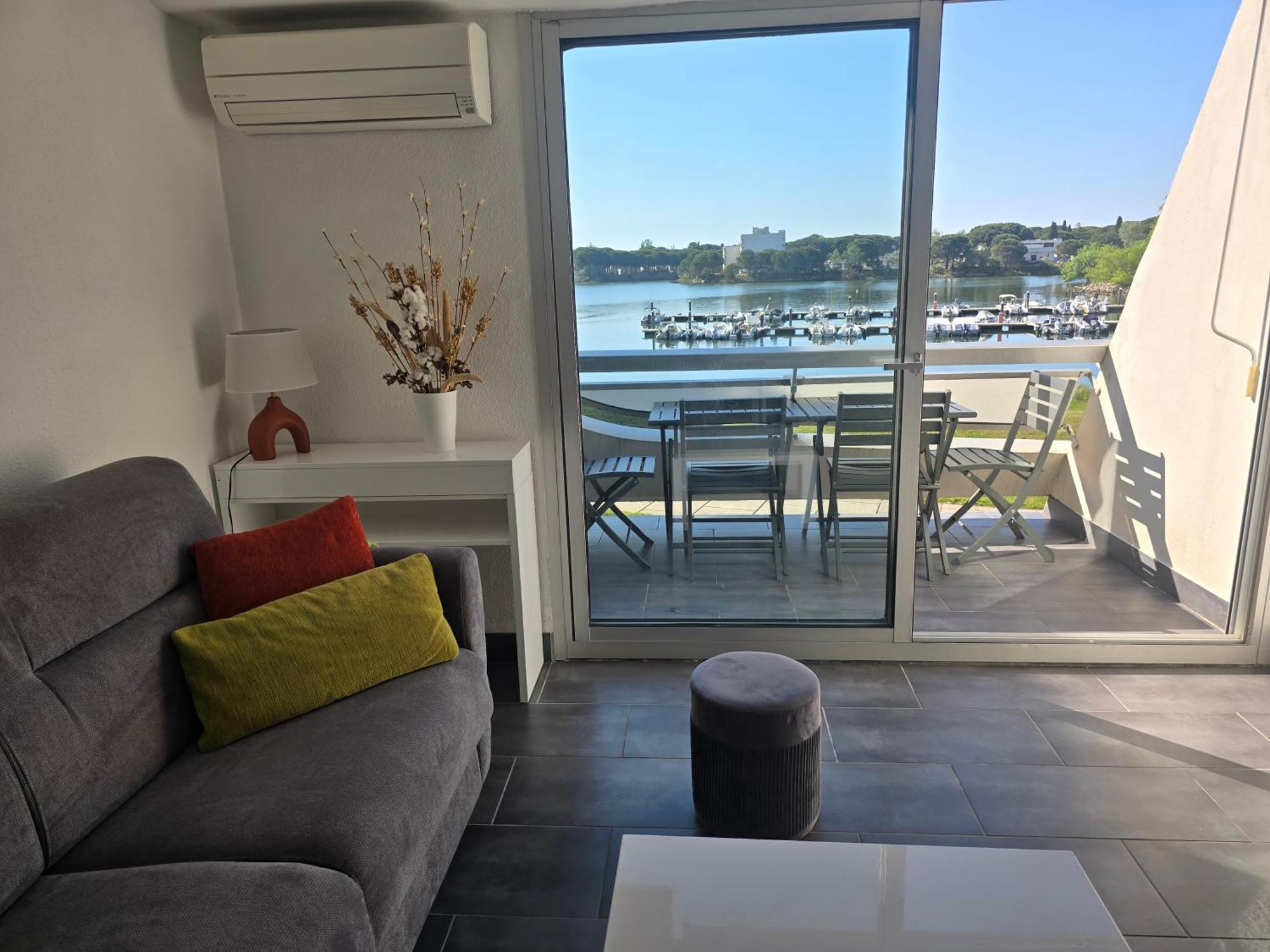 L'Olympe Vue Lac Parking Clim Wifi - Rossiconciergerie - Linge Inclus La Grande-Motte Exterior foto