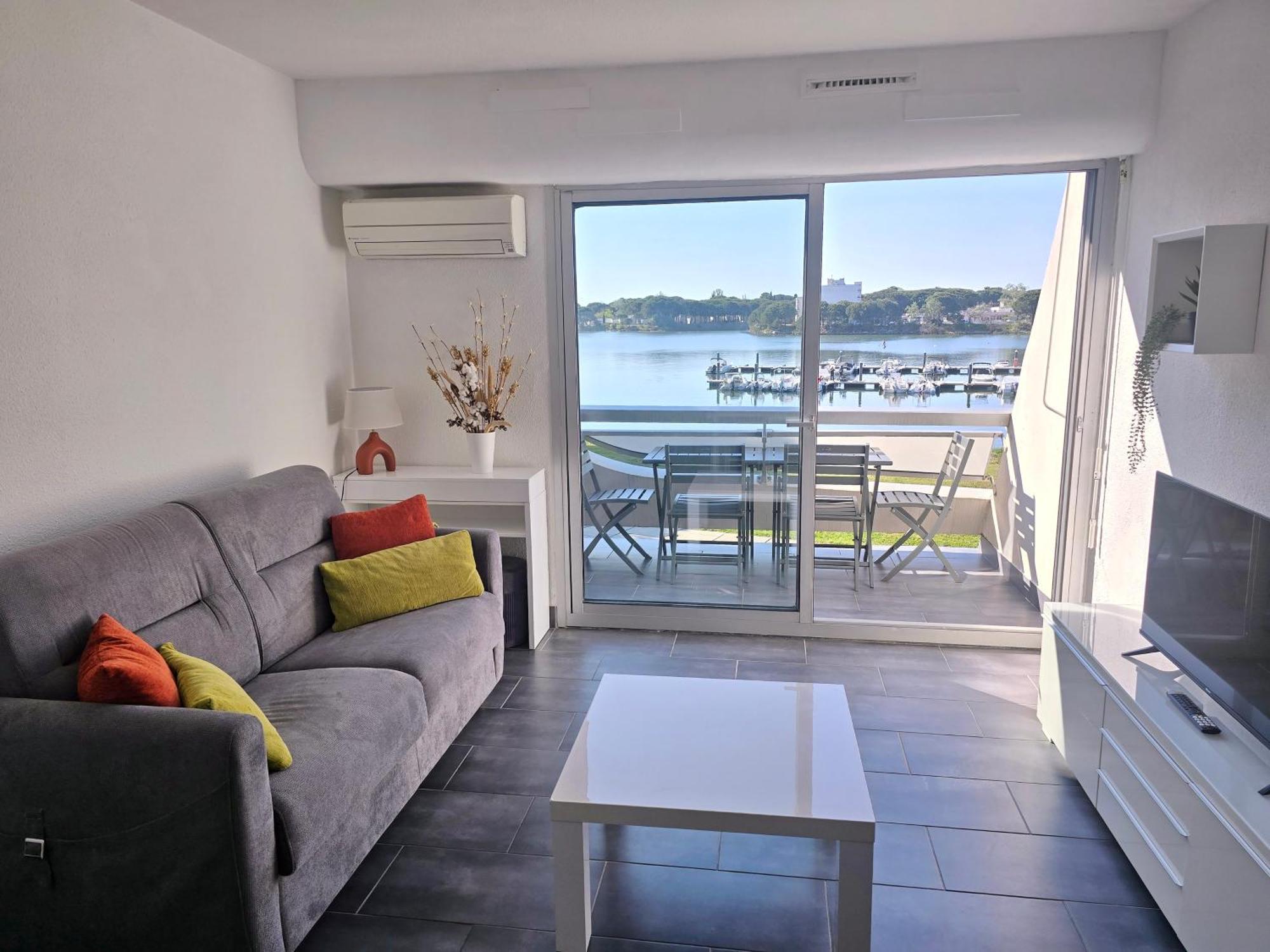 L'Olympe Vue Lac Parking Clim Wifi - Rossiconciergerie - Linge Inclus La Grande-Motte Exterior foto